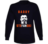 Kevin Stefanski Daddy Stefanski Cleveland Football Fan Ladies T Shirt