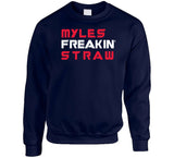 Myles Straw Freakin Cleveland Baseball Fan T Shirt