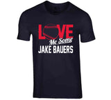 Jake Bauers Love Me Some Cleveland Baseball Fan T Shirt