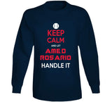 Amed Rosario Keep Calm Cleveland Baseball Fan T Shirt