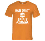 Myles Garrett Is My Spirit Animal Cleveland Football Fan V2 T Shirt