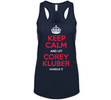 Corey Kluber Keep Calm Cleveland Baseball Fan T Shirt