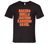 Offense Baker Odell Jarvis Kareem David Cleveland Football Fan T Shirt