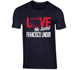 Francisco Lindor Love Me Some Cleveland Baseball Fan T Shirt