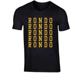 Rajon Rondo X5 Cleveland Basketball Fan T Shirt