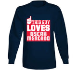 Oscar Mercado This Guy Loves Cleveland Baseball Fan T Shirt