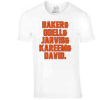Offense Baker Odell Jarvis Kareem David Cleveland Football Fan V3 T Shirt