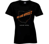 The Lake Effect Cleveland Football Fan Distressed T Shirt