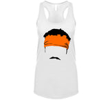 Baker Mayfield Big Face Mustache silhouette Elegance Football Fan T Shirt