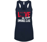 Emmanuel Clase Love Me Some Cleveland Baseball Fan T Shirt