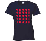 Jim Thome X5 Cleveland Baseball Fan T Shirt