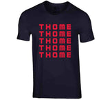 Jim Thome X5 Cleveland Baseball Fan T Shirt