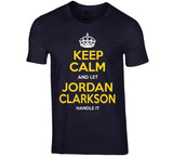 Jordan Clarkson Keep Calm Cleveland Basketball Fan T Shirt