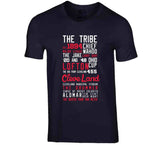 The Legend Of Cleveland Banner Cleveland Baseball Fan V2 T Shirt