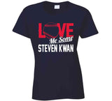 Steven Kwan Love Me Some Cleveland Baseball Fan T Shirt