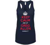 Greg Allen Keep Calm Cleveland Baseball Fan T Shirt