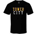 Jarrett Allen Evan Mobley Tower City Cleveland Basketball Fan T Shirt