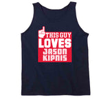 Jason Kipnis This Guy Loves Cleveland Baseball Fan T Shirt