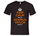 Adarius Taylor Keep Calm Cleveland Football Fan T Shirt