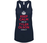 Tyler Olson Keep Calm Cleveland Baseball Fan T Shirt