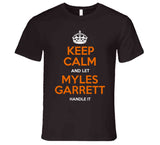 Myles Garrett Keep Calm Cleveland Football Fan T Shirt