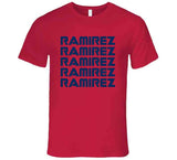 Manny Ramirez X5 Cleveland Baseball Fan V2 T Shirt