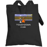 Tecmo Bowl Parody Nick Chubb Touchdown Cleveland Football Fan T Shirt