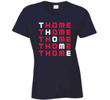 Jim Thome X5 Cleveland Baseball Fan V2 T Shirt