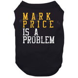 Mark Price Is A Problem Cleveland Basketball Fan Distressed T Shirt