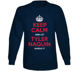 Tyler Naquin Keep Calm Cleveland Baseball Fan T Shirt