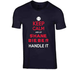 Shane Bieber Keep Calm Cleveland Baseball Fan V2 T Shirt