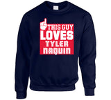 Tyler Naquin This Guy Loves Cleveland Baseball Fan T Shirt
