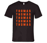 Joe Thomas X5 Cleveland Football Fan T Shirt