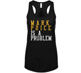 Mark Price Is A Problem Cleveland Basketball Fan Distressed T Shirt