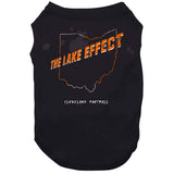 The Lake Effect Cleveland Football Fan Distressed T Shirt