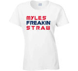 Myles Straw Freakin Cleveland Baseball Fan V4 T Shirt