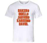 Offense Baker Odell Jarvis Kareem David Cleveland Football Fan V3 T Shirt