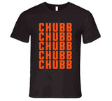 Nick Chubb X5 Cleveland Football Fan V2 T Shirt