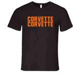 Funny Corvette Corvette JU JU Cleveland Football Fan T Shirt