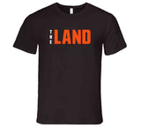 Cleveland The Land Cleveland Football Fan V2 T Shirt