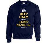 Larry Nance Jr Keep Calm Cleveland Basketball Fan T Shirt