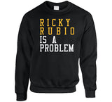Ricky Rubio Is A Problem Cleveland Basketball Fan T Shirt