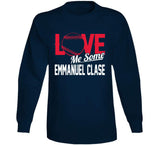 Emmanuel Clase Love Me Some Cleveland Baseball Fan T Shirt