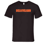 Believeland Distressed Cleveland Football Fan T Shirt
