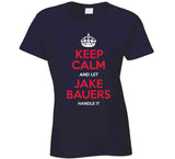 Jake Bauers Keep Calm Cleveland Baseball Fan T Shirt