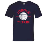 Tyler Olson Property Cleveland Baseball Fan T Shirt