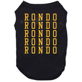Rajon Rondo X5 Cleveland Basketball Fan T Shirt