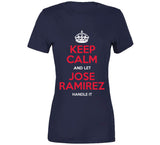 Jose Ramirez Keep Calm Cleveland Baseball Fan T Shirt