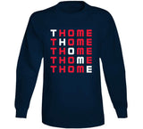 Jim Thome X5 Cleveland Baseball Fan V2 T Shirt
