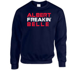 Albert Belle Freakin Cleveland Baseball Fan T Shirt